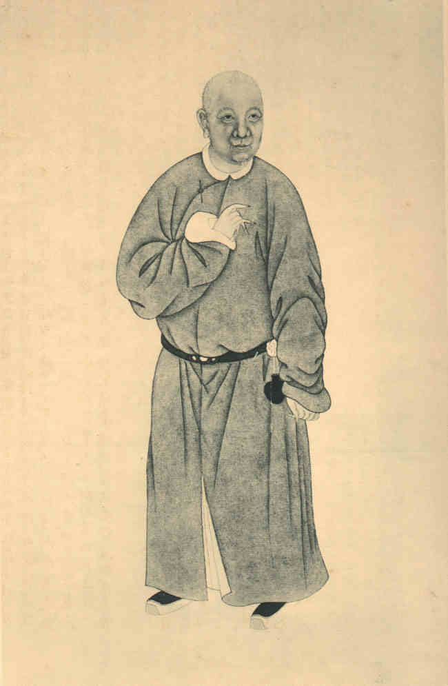 名人徐乾学画像