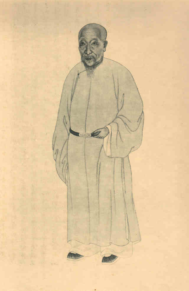 名人王时敏画像