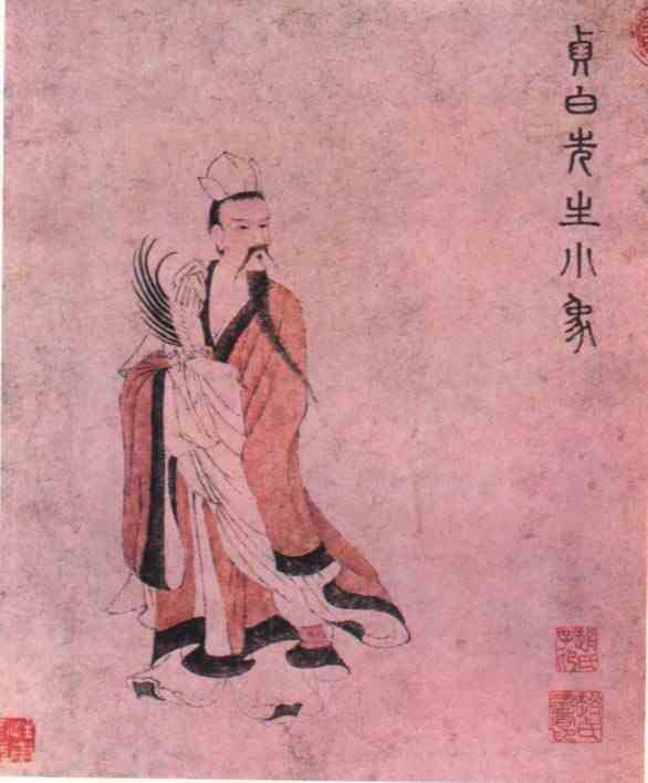 名人陶弘景的画像