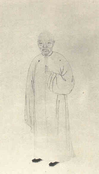名人唐仲冕画像