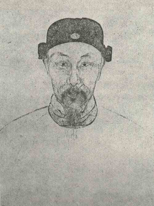 名人唐顺之的画像