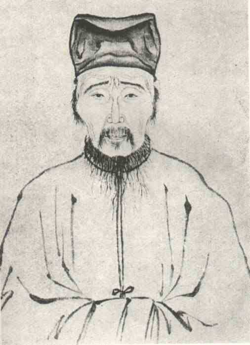 名人孙奇逢画像
