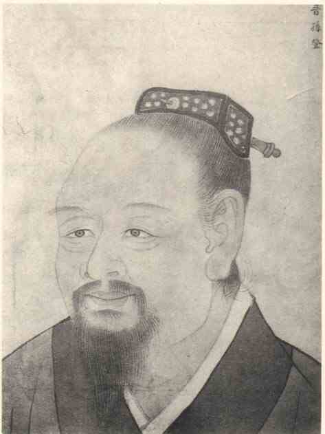 名人孙登画像