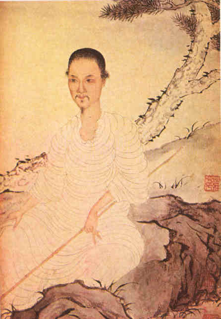 名人石涛画像