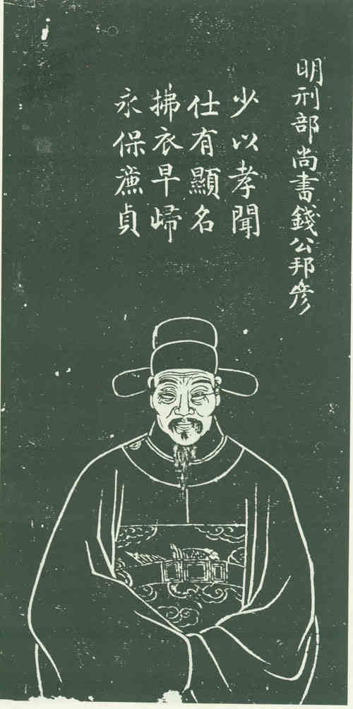 名人钱邦彦画像