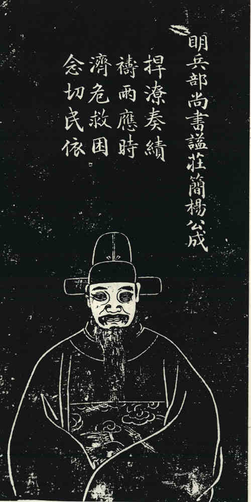 名人杨成画像