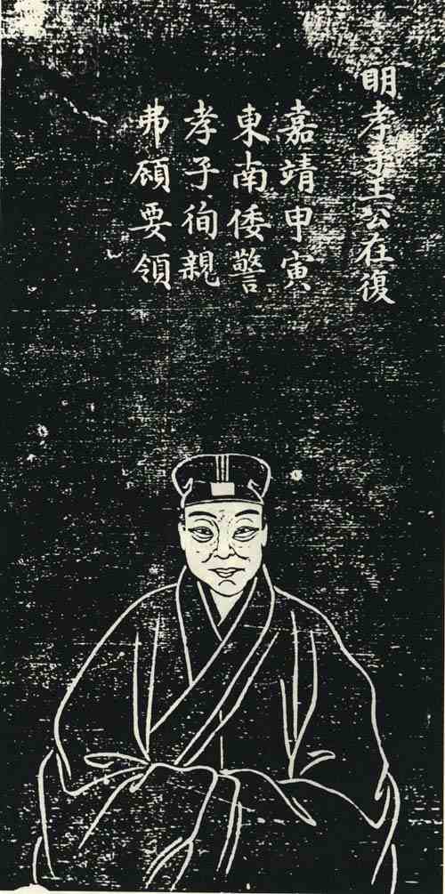 名人王在复画像