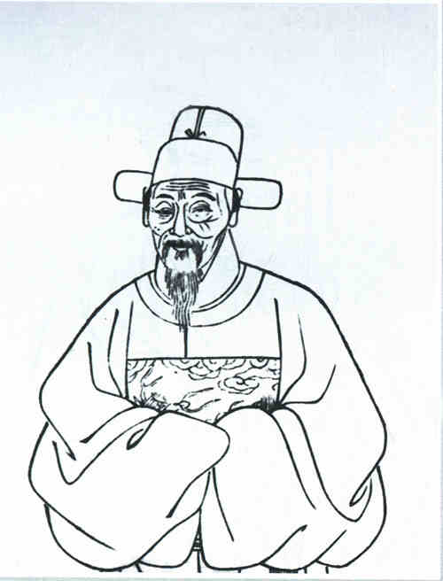 名人陈察画像