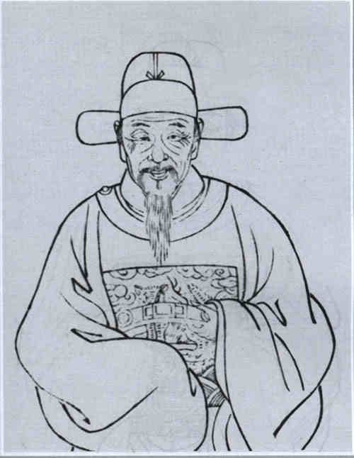 名人赵荫画像