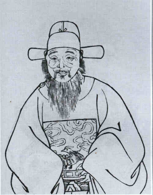 名人赵庾画像