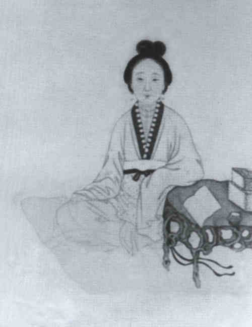 名人陈圆圆画像