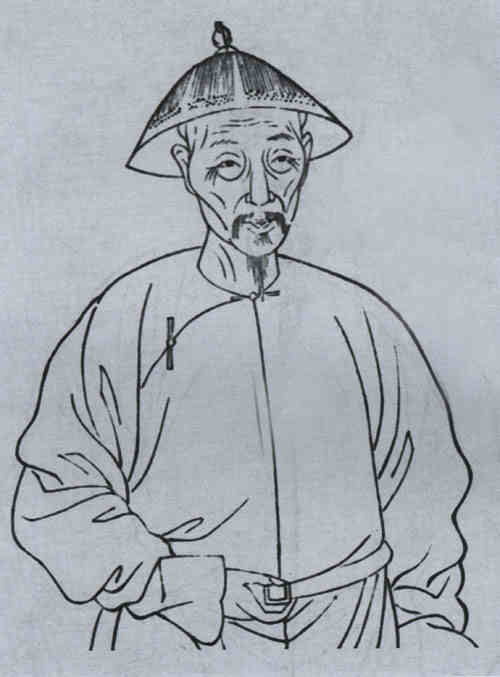 名人费淳的画像