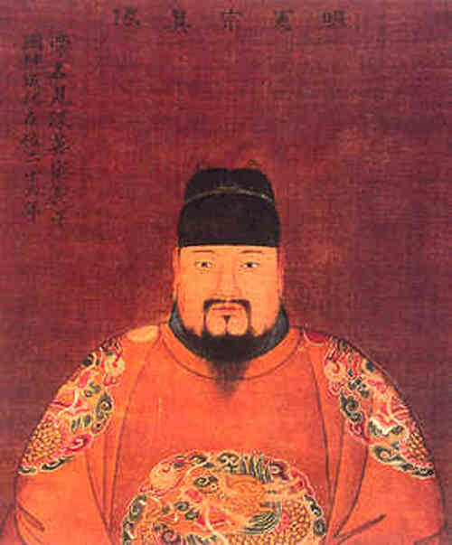 名人朱见深画像