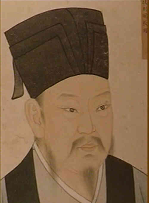 名人周敦颐画像