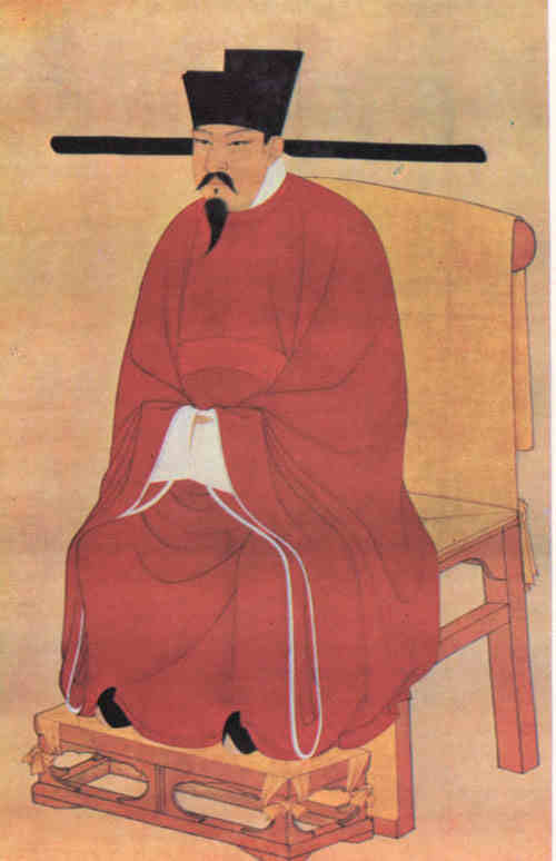 名人赵顼画像