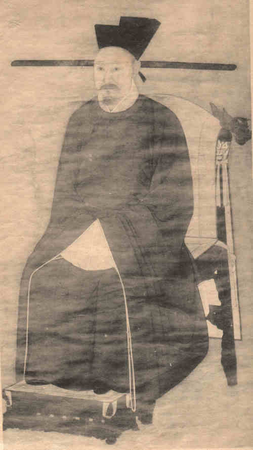 名人赵眘画像