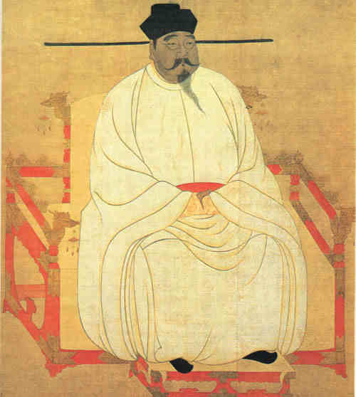 名人赵匡胤画像