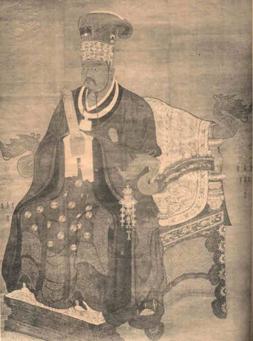 名人赵弘殷的画像
