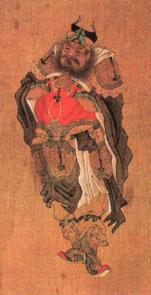 名人尉迟恭的画像