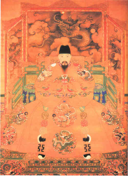 名人朱祐樘画像