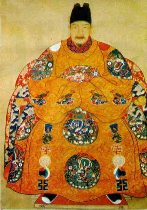 名人朱由检画像