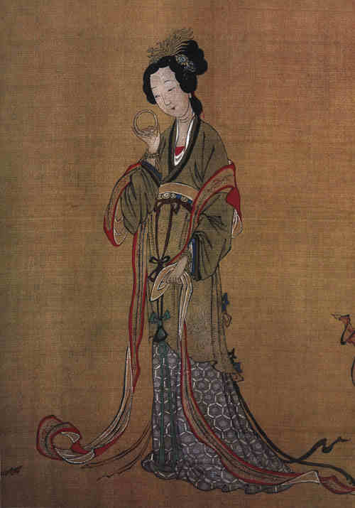 名人杨太真画像