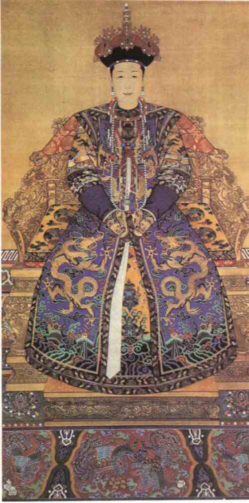 名人爱新觉罗·玄烨孝恭皇后画像