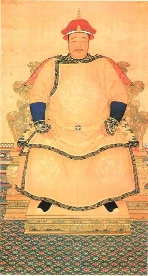 名人爱新觉罗·皇太极画像
