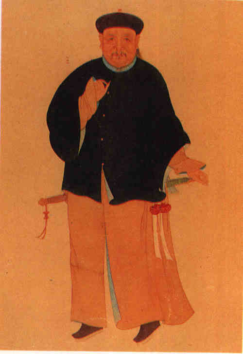 名人岳钟琪画像