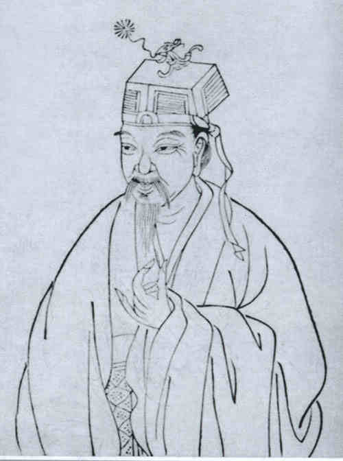 名人归崇敬的画像