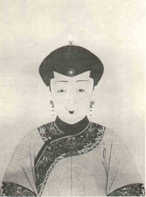名人爱新觉罗·旻宁孝慎皇后画像