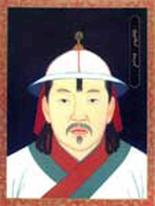 名人孛儿只斤·和世琜画像