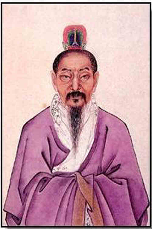 名人关龙逢的画像