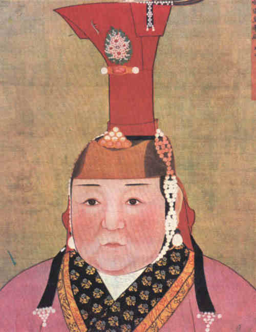 名人孛儿只斤·铁穆耳皇后画像