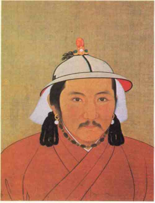 名人孛儿只斤·图帖睦尔画像