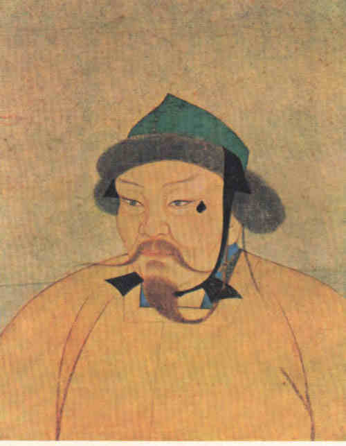 名人孛儿只斤·窝阔台画像