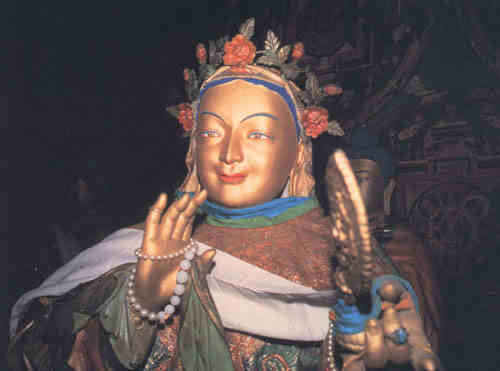 名人文成公主的画像