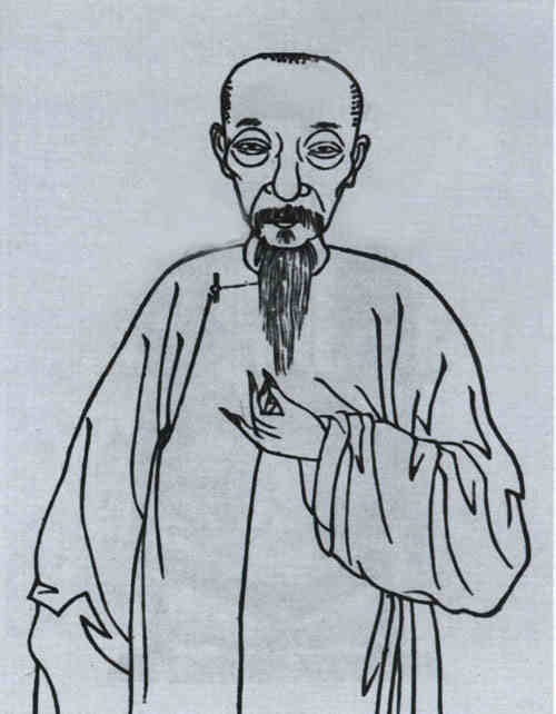 名人胡承珙画像