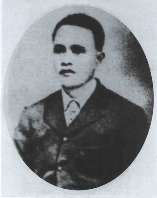 名人褚汝航的画像