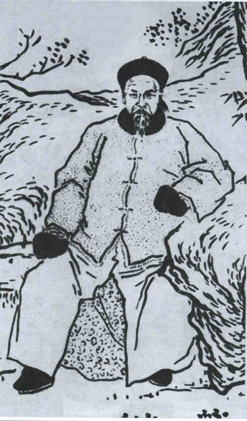 名人黄翼升画像
