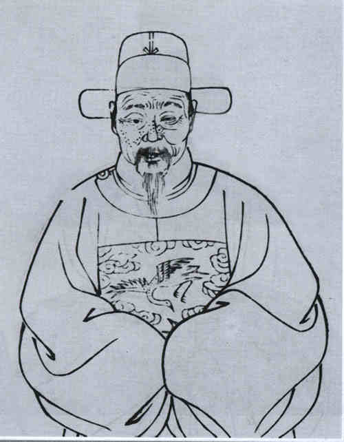 名人顾昺画像