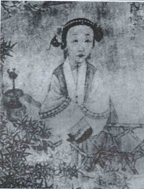 名人顾春画像