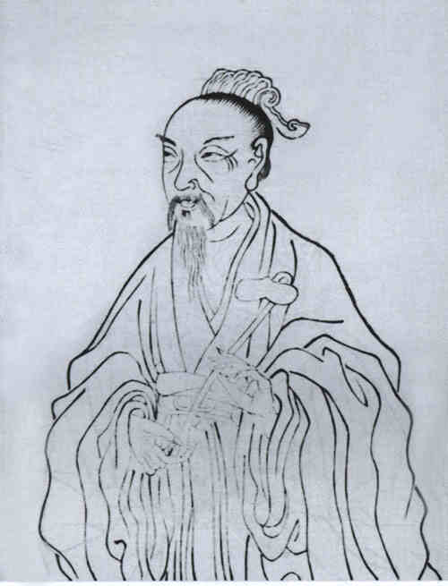 名人顾觊之画像