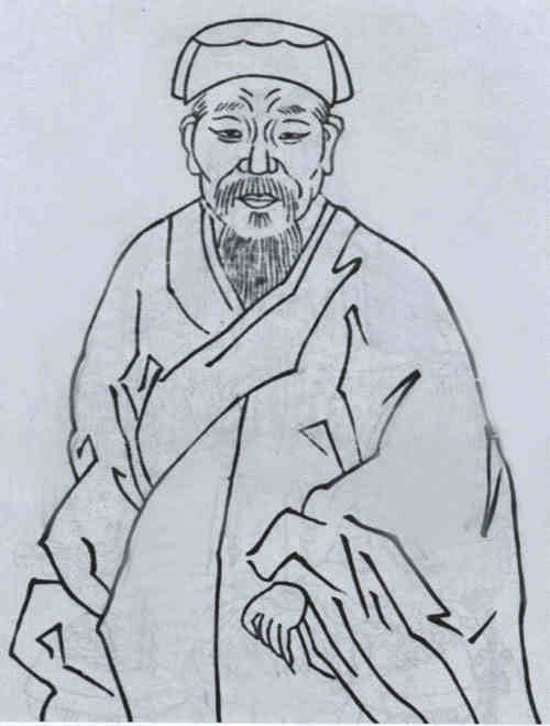 名人李确画像