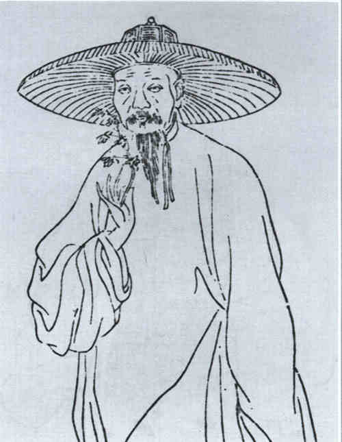 名人林苏门画像