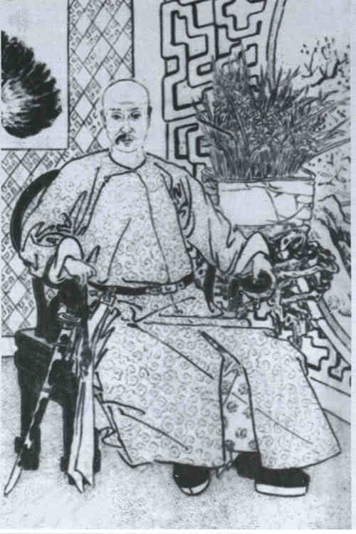 名人罗逢元画像