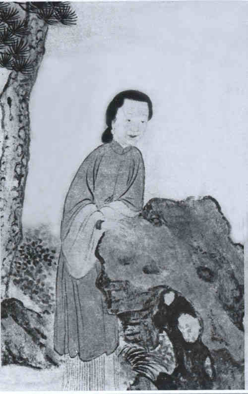 名人骆绮兰的画像