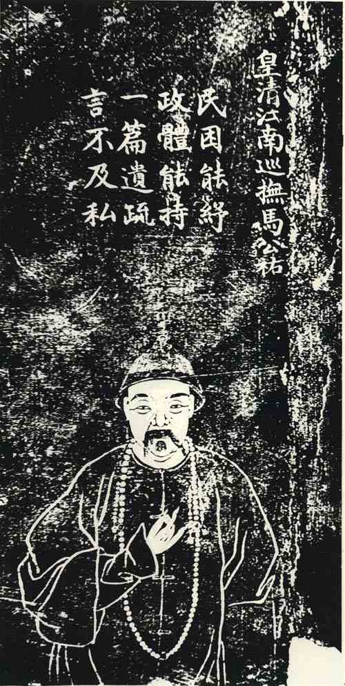 名人马祐画像