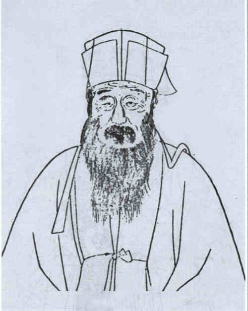 名人茅坤的画像