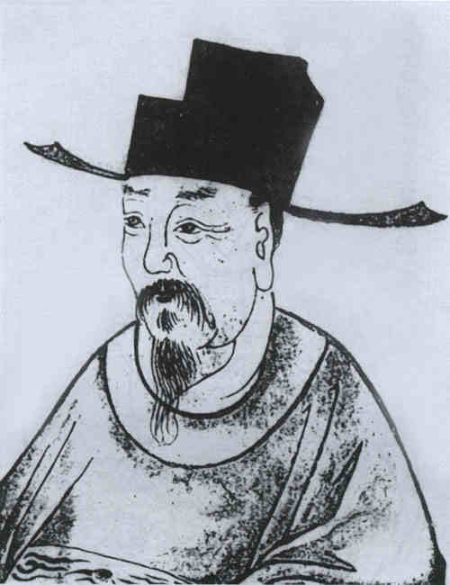 名人钱愕画像